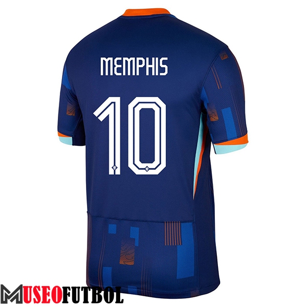 Camiseta Equipo Nacional Países Bajos (MEMPHIS #10) 2024/2025 Segunda