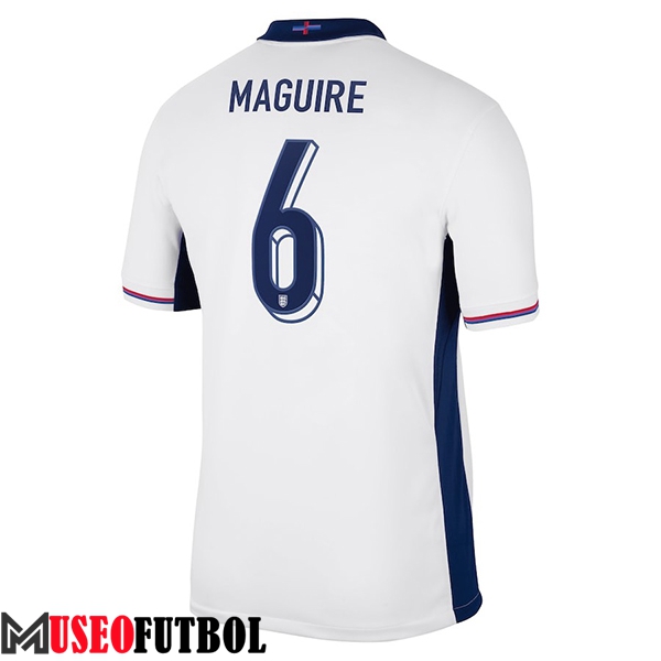 Camiseta Equipo Nacional Inglaterra (MAGUIRE #6) 2024/2025 Primera