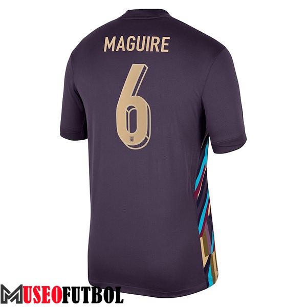 Camiseta Equipo Nacional Inglaterra (MAGUIRE #6) 2024/2025 Segunda