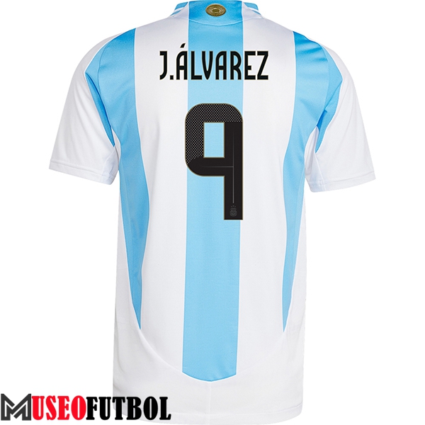 Camiseta Equipo Nacional Argentina (J.ALVAREZ #9) 2024/2025 Primera