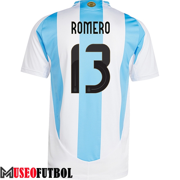 Camiseta Equipo Nacional Argentina (ROMERO #13) 2024/2025 Primera