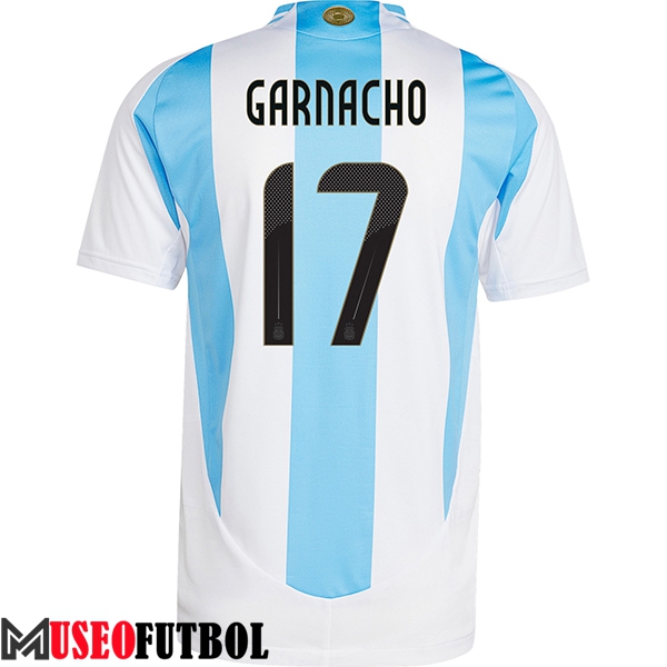 Camiseta Equipo Nacional Argentina (GARNACHO #17) 2024/2025 Primera