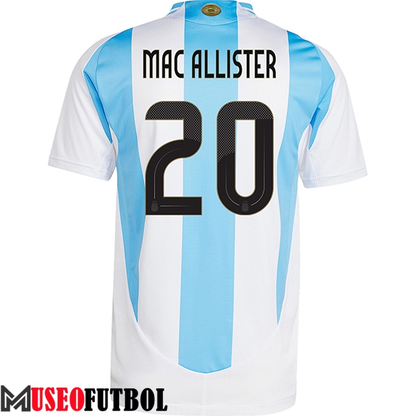 Camiseta Equipo Nacional Argentina (MAC ALLISTER #20) 2024/2025 Primera