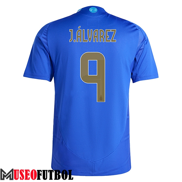 Camiseta Equipo Nacional Argentina (J.ALVAREZ #9) 2024/2025 Segunda