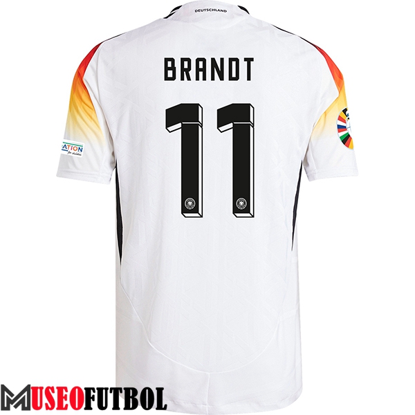 Camiseta Equipo Nacional Alemania (BRANDT #11) 2024/2025 Primera