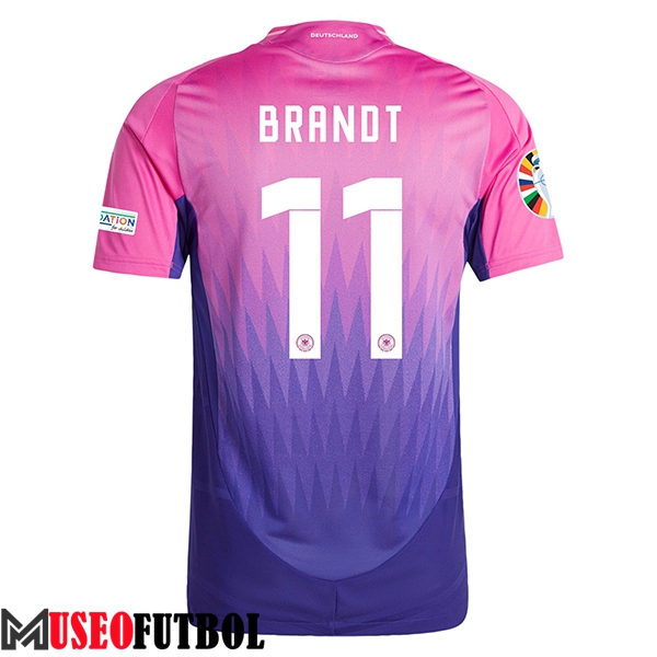 Camiseta Equipo Nacional Alemania (BRANDT #11) 2024/2025 Segunda