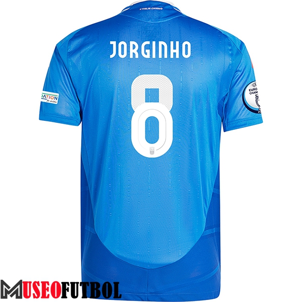 Camiseta Equipo Nacional Italia (JORGINHO #8) 2024/2025 Primera