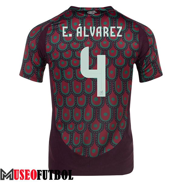 Camiseta Equipo Nacional México (E.ALVAREZ #4) 2024/2025 Primera