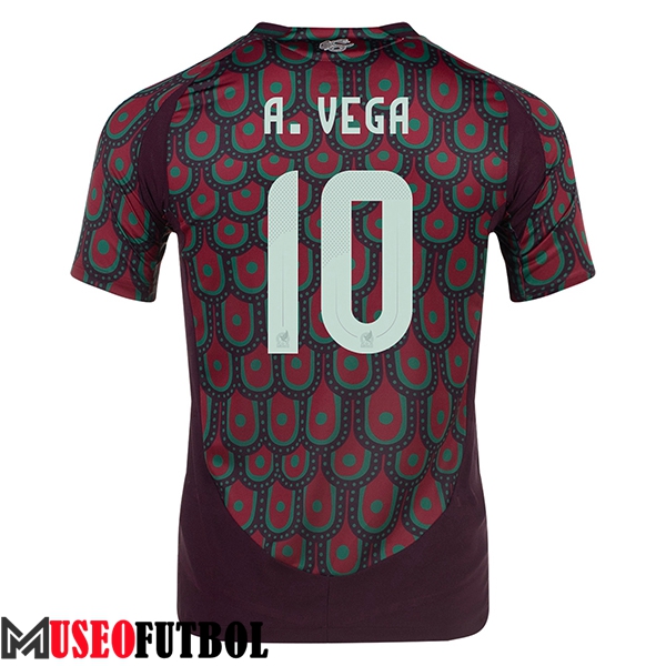 Camiseta Equipo Nacional México (A.VEGA #10) 2024/2025 Primera