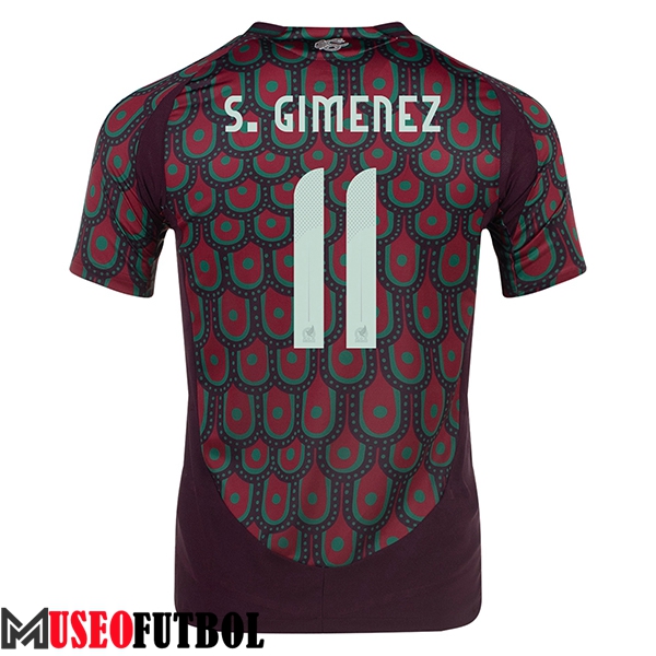 Camiseta Equipo Nacional México (S.GIMENEZ #11) 2024/2025 Primera