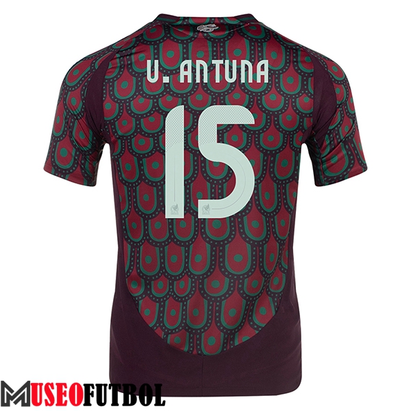 Camiseta Equipo Nacional México (U.ANTUNA #15) 2024/2025 Primera