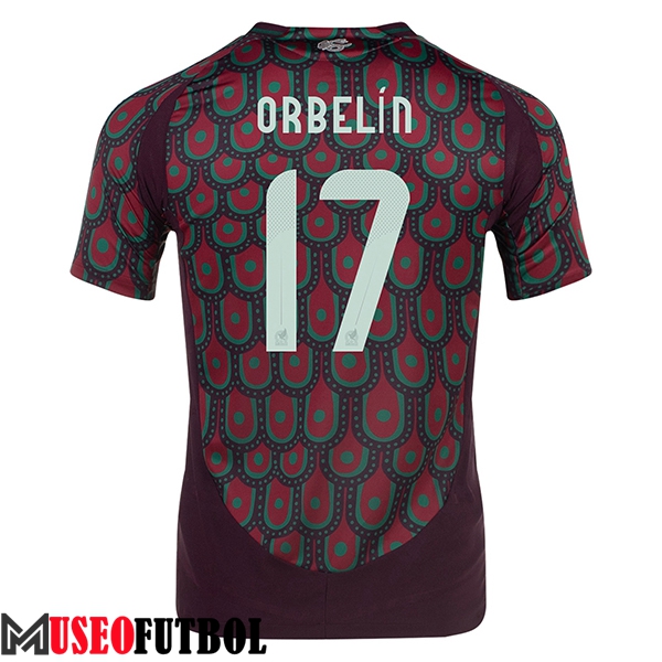 Camiseta Equipo Nacional México (ORBELIN #17) 2024/2025 Primera