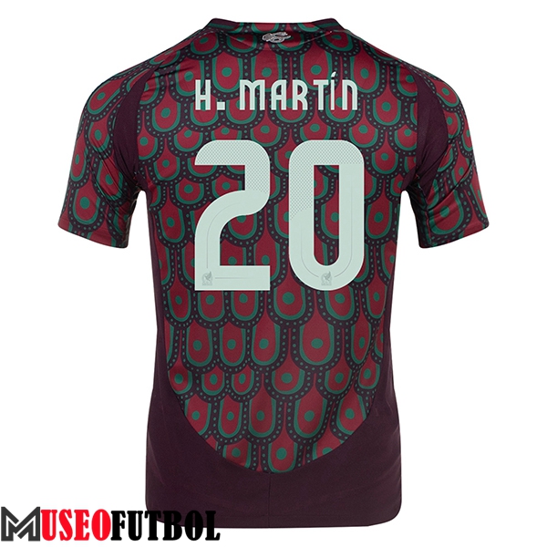 Camiseta Equipo Nacional México (H.MARTIN #20) 2024/2025 Primera