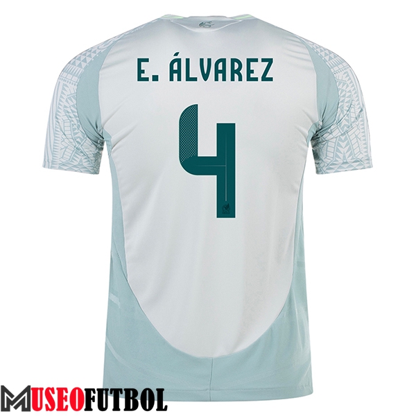 Camiseta Equipo Nacional México (E.ALVAREZ #4) 2024/2025 Segunda