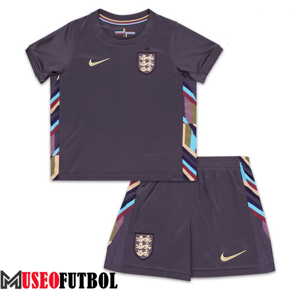 Camisetas De Futbol Inglaterra Ninos Segunda UEFA Euro 2024