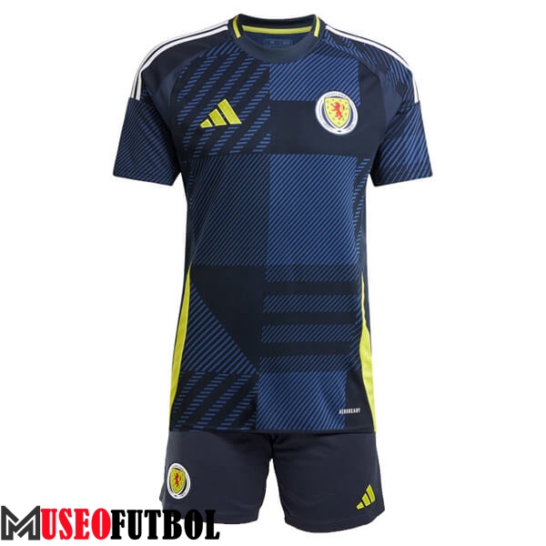 Camisetas De Futbol Escocia Ninos Primera UEFA Euro 2024