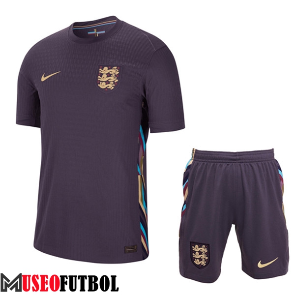 Camisetas Futbol Inglaterra Segunda + Cortos UEFA Euro 2024