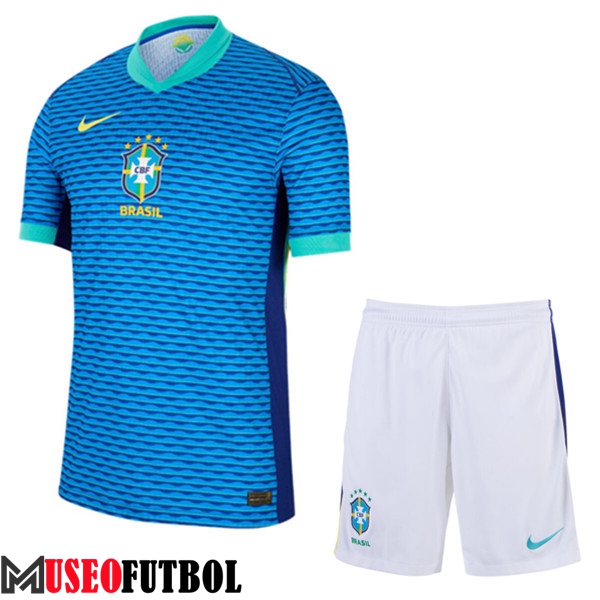 Camisetas Futbol Brasil Segunda + Cortos 2024/2025