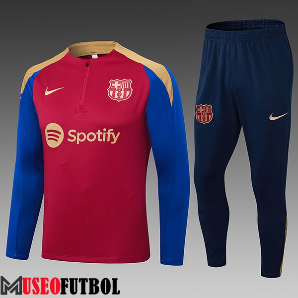 Chandal Equipos De Futbol FC Barcelona Ninos Rojo/Azul/Amarillo 2024/2025