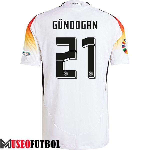 Camisetas De Futbol Alemania (GUNDOGAN #21) UEFA Euro 2024 Primera