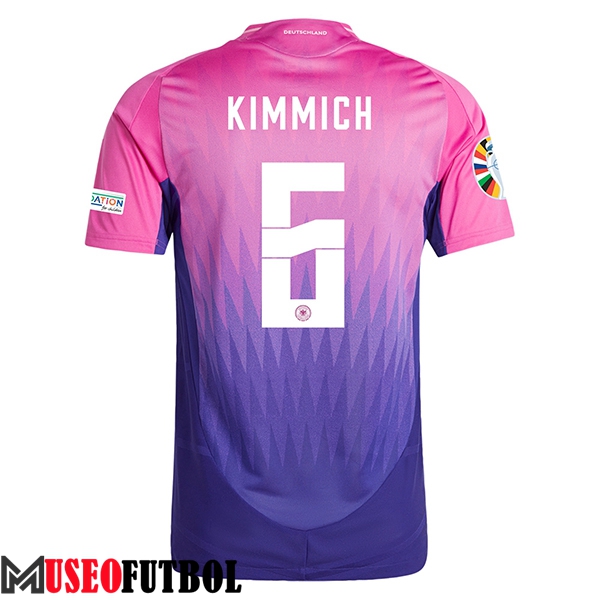 Camisetas De Futbol Alemania (KIMMICH #6) UEFA Euro 2024 Segunda