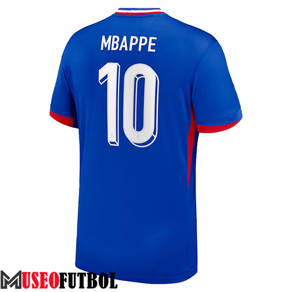 Camisetas De Futbol Francia (MBAPPE #10) UEFA Euro 2024 Primera