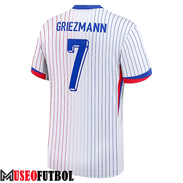 Camisetas De Futbol Francia (GRIEZMANN #7) UEFA Euro 2024 Segunda