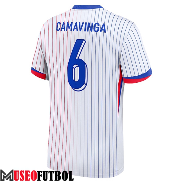 Camisetas De Futbol Francia (CAMAVINGA #6) UEFA Euro 2024 Segunda