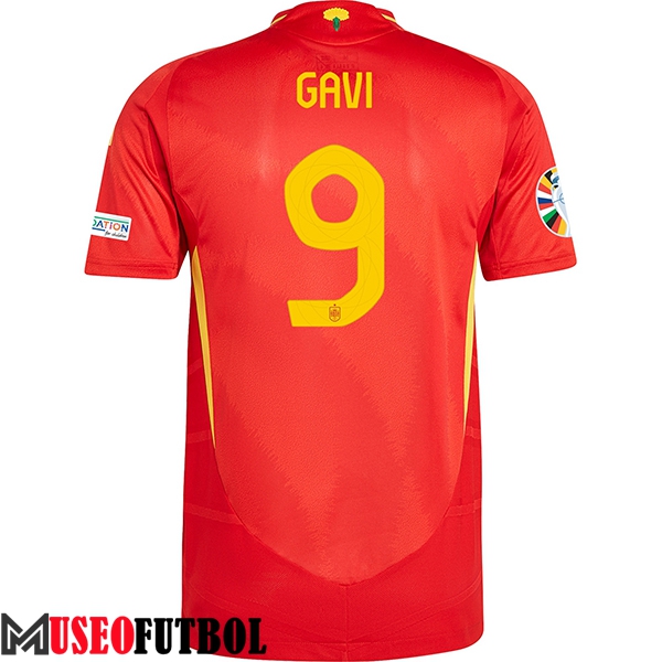 Camisetas De Futbol España (GAVI #9) UEFA Euro 2024 Primera