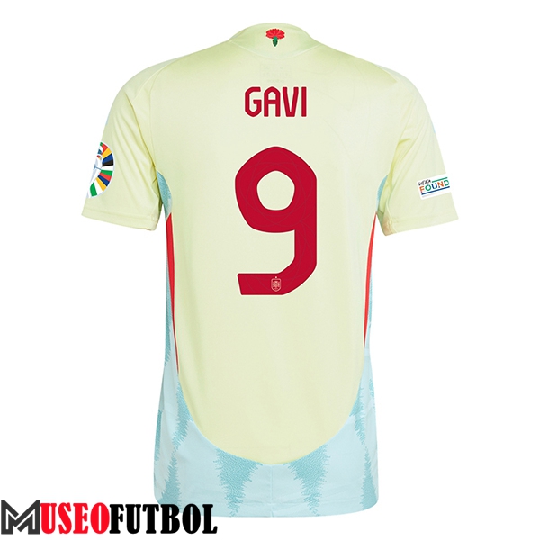 Camisetas De Futbol España (GAVI #9) UEFA Euro 2024 Segunda