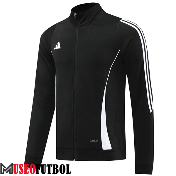 Chaquetas Futbol Adidas Negro/Blanco 2024/2025