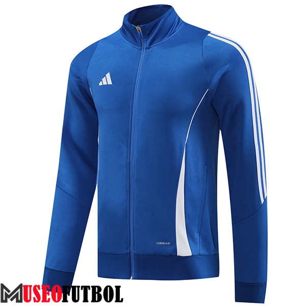 Chaquetas Futbol Adidas Azul/Blanco 2024/2025