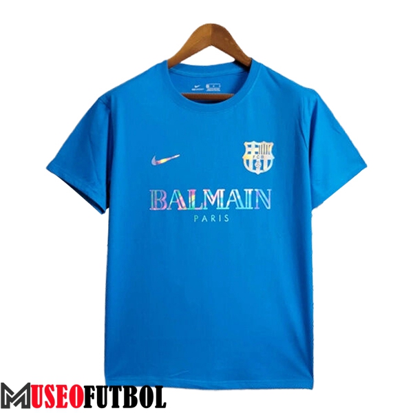 Camisetas De Futbol FC Barcelona Casual Azul 2024/2025