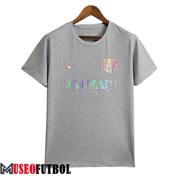 Camisetas De Futbol FC Barcelona Casual Gris 2024/2025