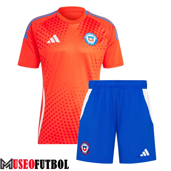 Camisetas De Futbol Chile Ninos Primera 2024/2025