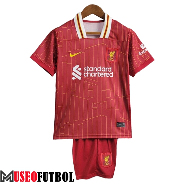 Camisetas De Futbol FC Liverpool Ninos Primera 2024/2025