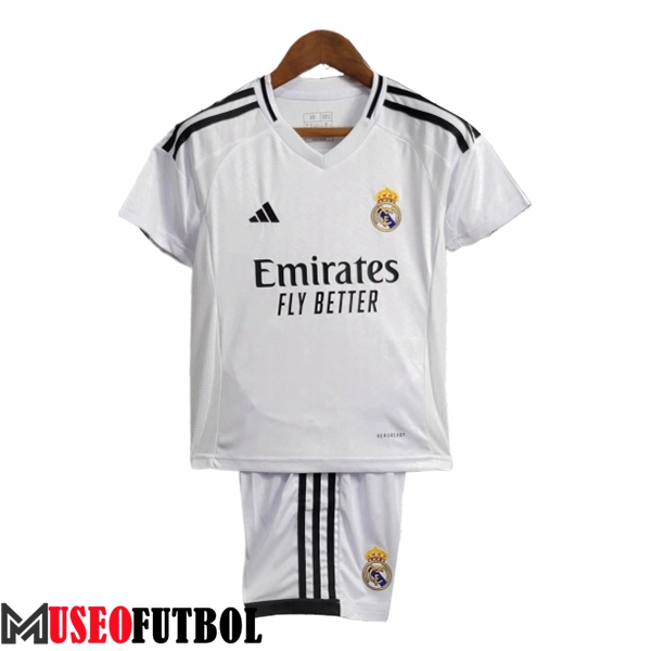 Camisetas De Futbol Real Madrid Ninos Primera 2024/2025