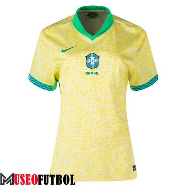 Camisetas De Futbol Brasil Mujer Primera 2024/2025