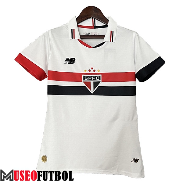 Camisetas De Futbol Sao Paulo FC Mujer Primera 2024/2025