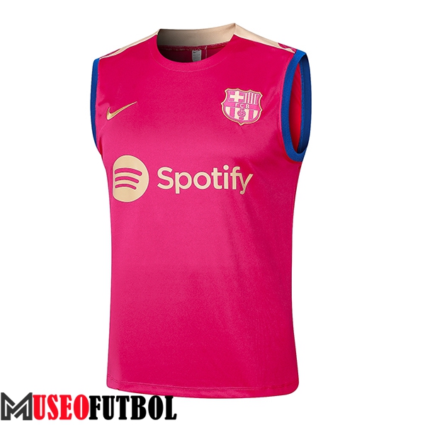 Chalecos De Futbol FC Barcelona Rojo 2024/2025