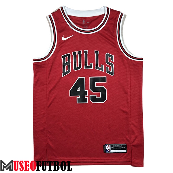 Camisetas De Futbol Chicago Bulls (JORDAN #45) 2024/25 Rojo/Negro