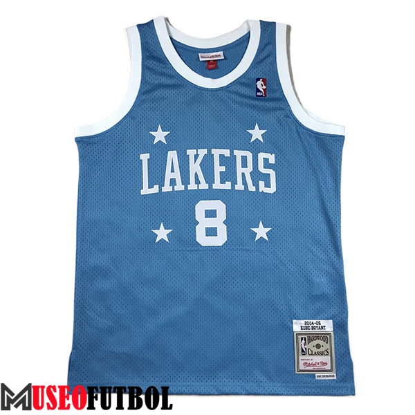 Camisetas De Futbol Los Angeles Lakers (BRYANT #8) 2024/25 Azul/Blanco