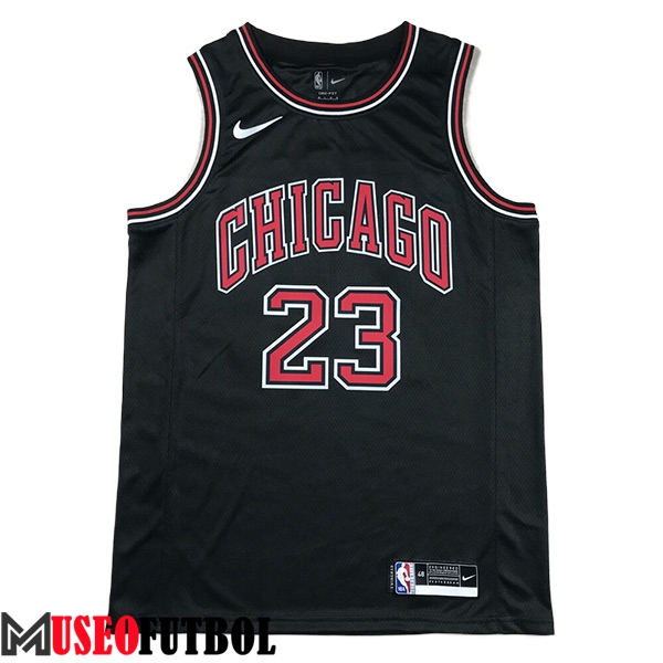 Camisetas De Futbol Chicago Bulls (JORDAN #23) 2024/25 Negro/Rojo -02