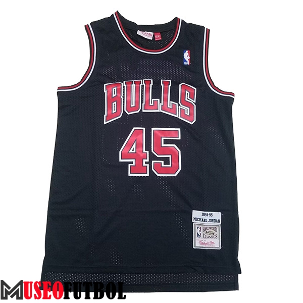 Camisetas De Futbol Chicago Bulls (JORDAN #45) 2024/25 Negro/Rojo