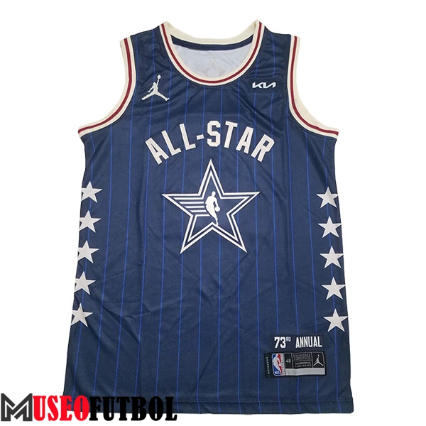 Camisetas De Futbol American All-Star (LILLARD #0) 2024/25 Azul/Blanco