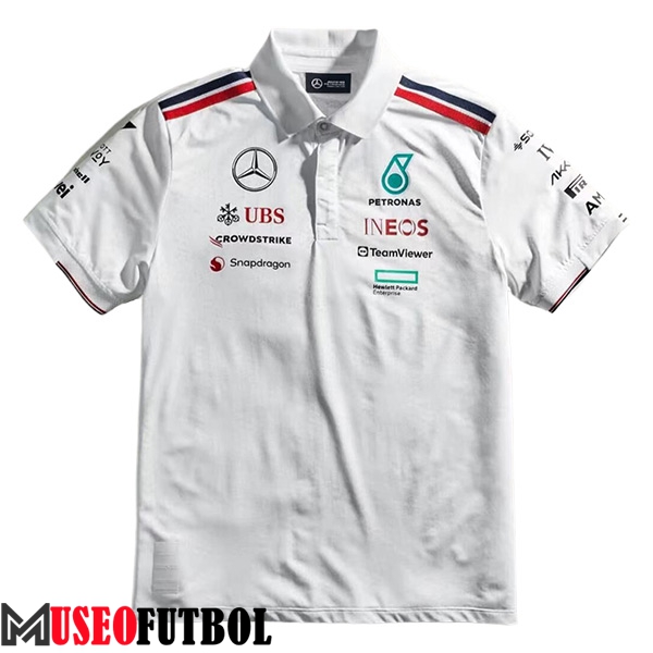 Polo F1 Mercedes Benz Team Blanco 2024