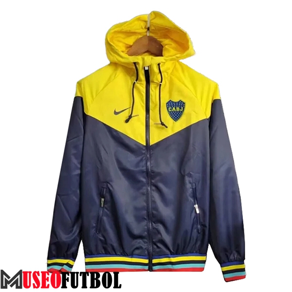 Rompevientos Boca Juniors Amarillo/Gris 2024/2025