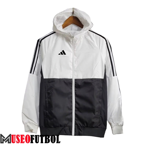 Rompevientos Adidas Blanco/Negro 2024/2025