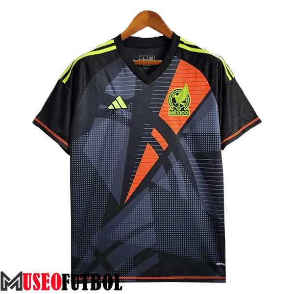 Camiseta Equipo Nacional México Portero Negro 2024/2025