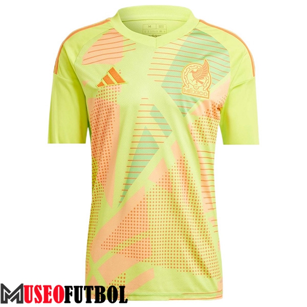 Camiseta Equipo Nacional México Portero Amarillo 2024/2025